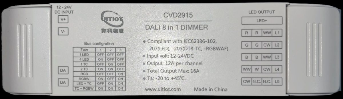 CVD2915 DALI 解码器